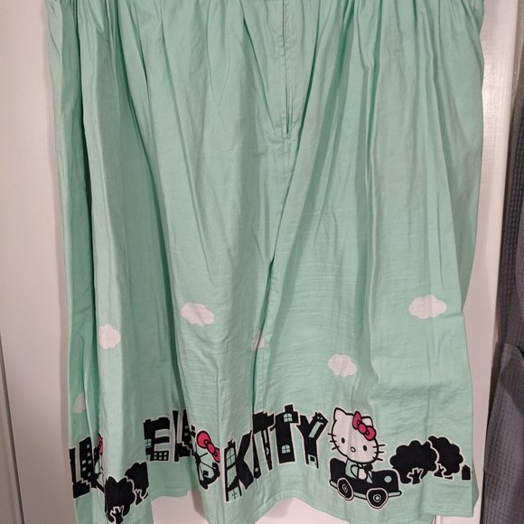 Mint green Hello Kitty circle skirt size 24. - Picture 3 of 6